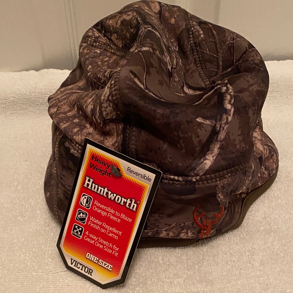 Huntworth Men's Brown Camouflage Hat…One Size